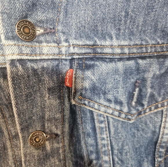 Vintage Levi’s Trucker Jacket 70506-0216 Made in Canada Size 36 - Picture 4 of 10